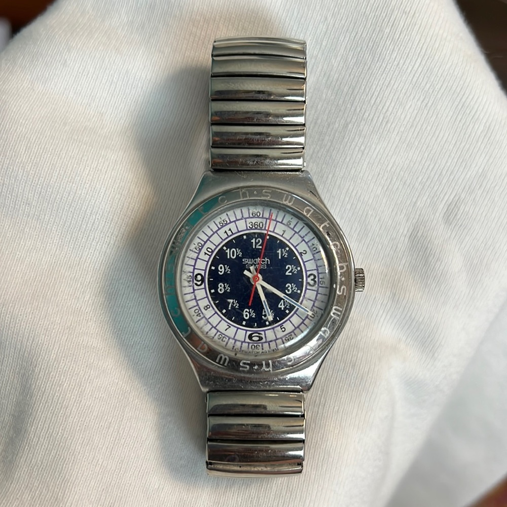 Stainless Steel Antique Swatch Watch